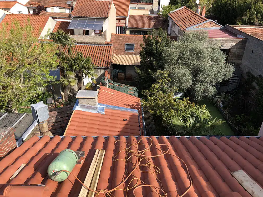 atout couverture réalisation toulouse charpente volige tuiles 5